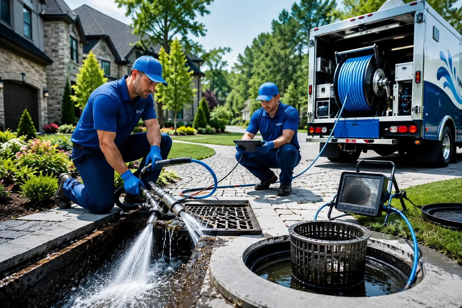 Local outdoor drain cleaning professionals in Snook, TX