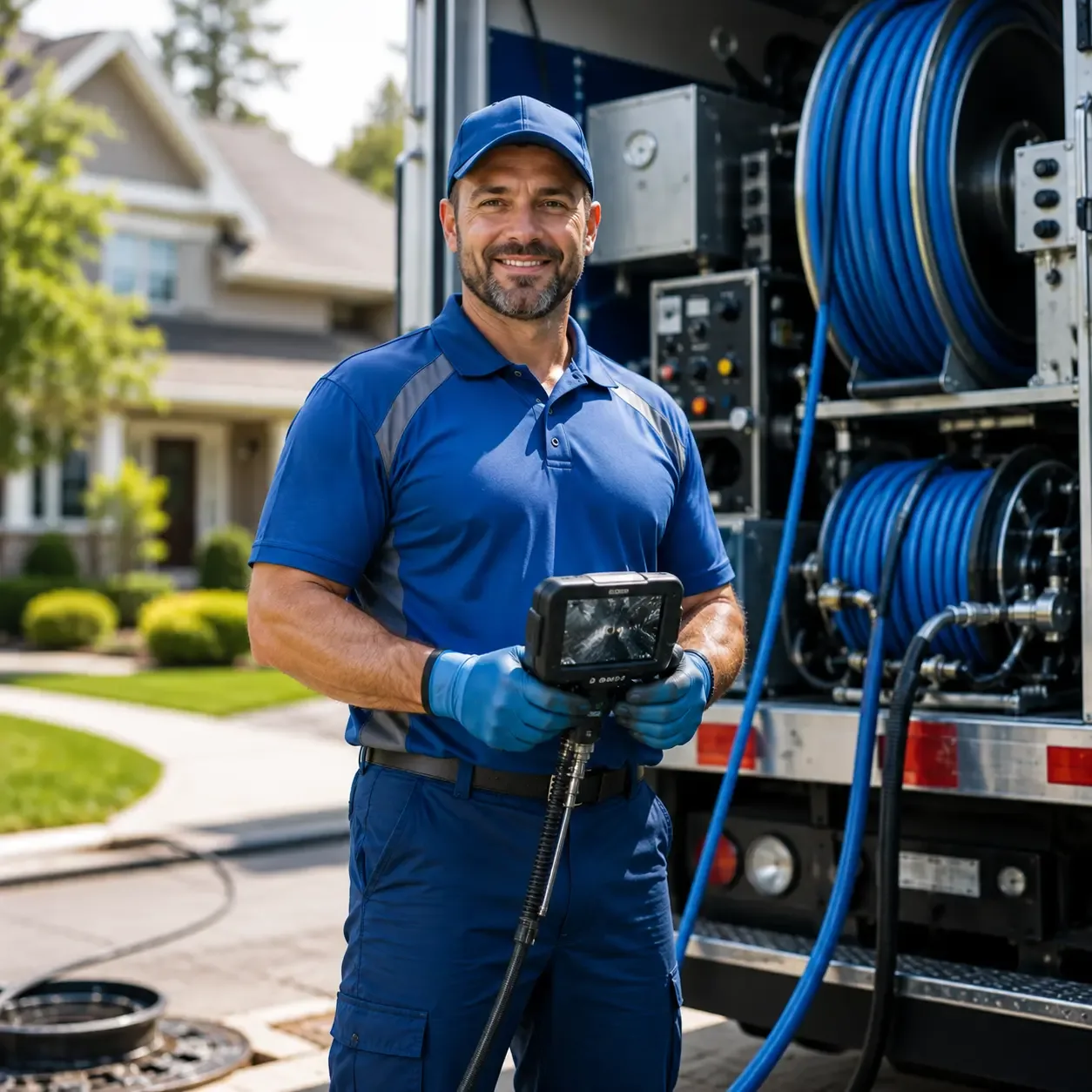 Local outdoor drain cleaning specialists in Snook, TX